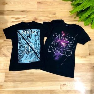 Panic at the Disco Tshirts size XS
